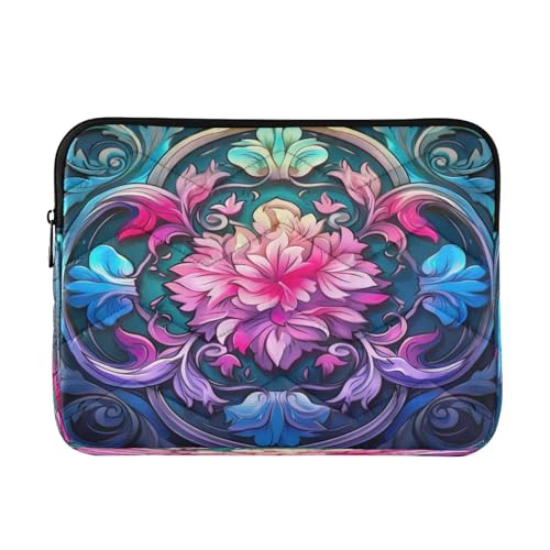 Funda para Laptop Mandala Lotus Flower 13-14 Pulgadas miniatura 1