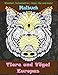Tiere und Vögel Europas - Malbuch - Wombat, Schnabeltier, Hase, Hai und mehr