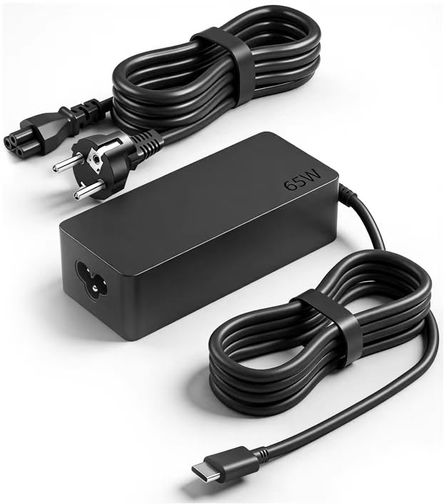 Niniber Chargeur USB C 65W pour Lenovo,Ordinateur Portable Compatible avec ThinkPad Carbon X1 T14...