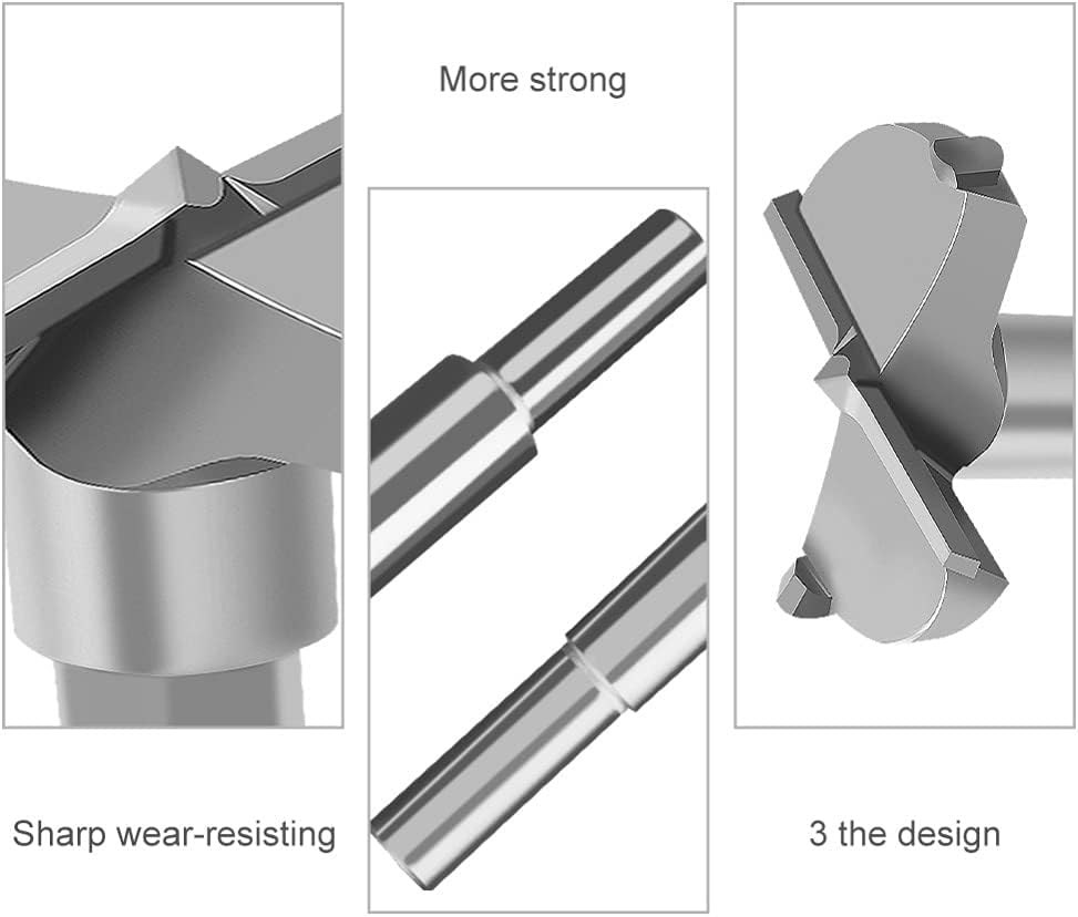 1Pc 15mm-100mm Forstner Carbon Steel Boring Drill Bits Woodworking Self Centering Hole Saw Tungsten Carbide Wood Cutter Tools Set (Hole Diameter : 75mm)