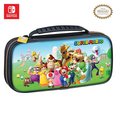 Nintendo Bigben Interactive Switch Travel Case Super Mario & Friends NNS53A Boîtier robuste Multicolore