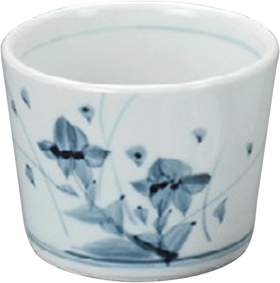 山下工芸(Yamashita kogei) Yamasita Craft 11425320 Old Dyed Bellflower Buckwheat Boaguchi 3.2 x 3.2 x 2.6 inches (8.2 x 8.2 x 6.5 cm)