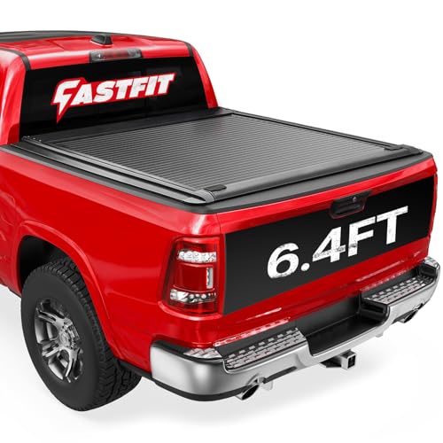 FASTFIT Aluminum Retractable Truck Tonneau Cover for 2003-2025 Ram 1500 2500 3500