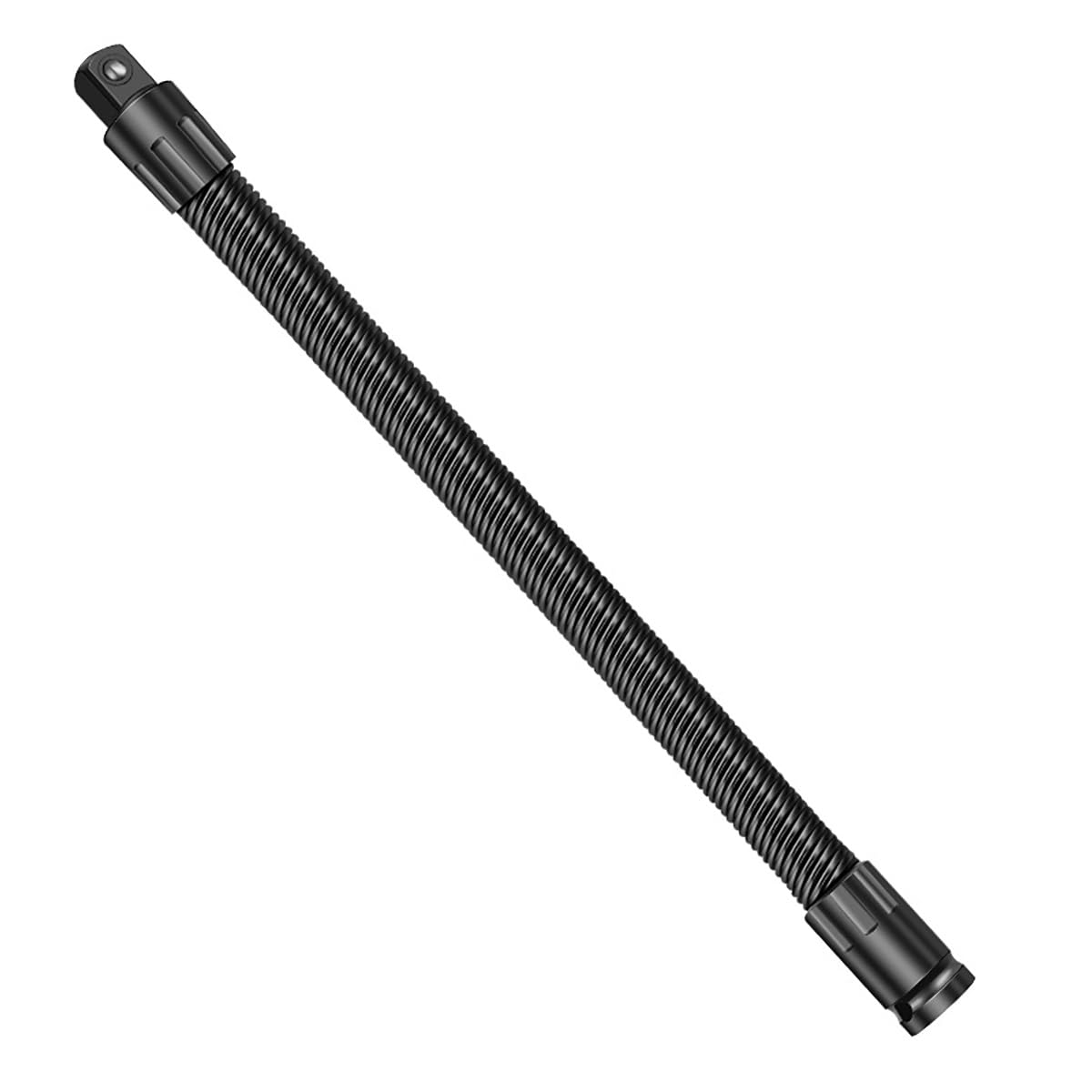 DTWEFF 1/2 Flexible Shaft Extension Extender Torque Socket, Portable 360° Flex Reach Extensions Bar for Automotive Repair & Tight Spaces(350mm)
