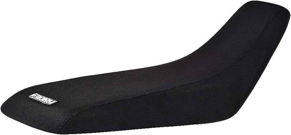 Enjoy Mfg Seat Cover - Compatible with Honda The 2001-2005 TRX 250 EX - #210 (Black Sides/RED TOP/Black Ribs)