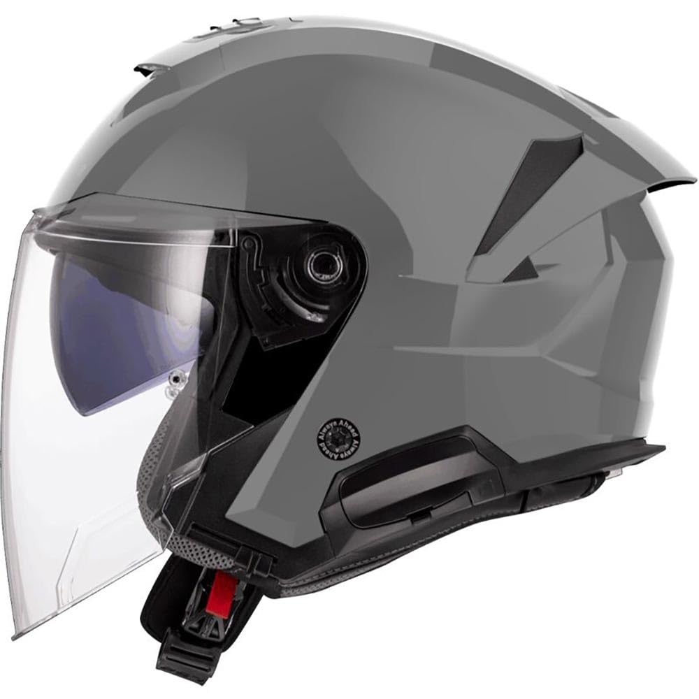 LS2 Open Faced Motorcycle Helmet - OF618 VERSO II SOLID NARDO GREY (S) 55-56cm