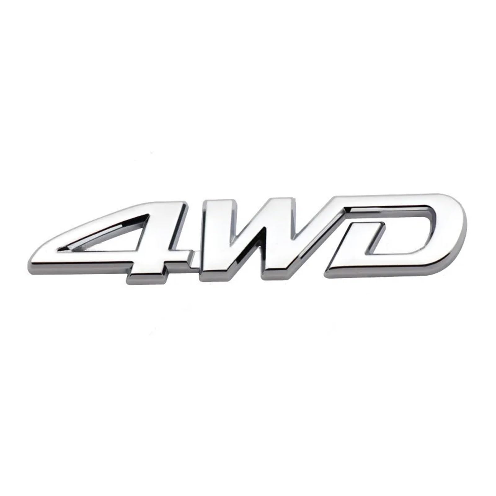 3D Metal 4WD Logo Samochód Tylny bagażnik Boczny emblemat Naklejki Naklejki Pasuje do Hyundai Pasuje do Jeep Pasuje do KIA Pasuje do Renault Pasuje do Toyota Pasuje do Mini Pasuje do Hodna (Co