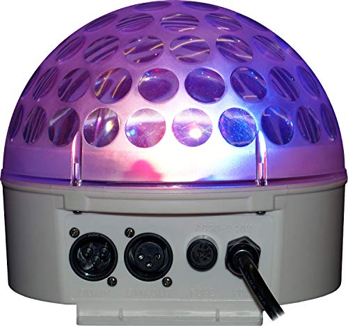 Blizzard Lighting Snowball 4 X 3 Watt 4 Color Mirror Ball Type Effect #TOP1