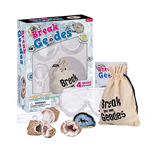 Kit de Géodes pour Explorer la Géographie pour Les Amateurs de la Géologie et de la Minéralogie Cover