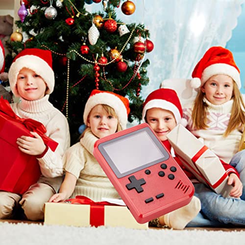 Portable Handheld Games Retro Mini Video Games，Handheld Game Console With 400 Classical Fc Games 2.8" Color Screen，Birthday For Boys Girls And Adults (Red) #TOP4