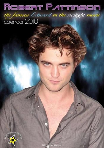 Kalendarz Robert Pattinson Gwiazda Zmierzchu 2010 #IMACA374