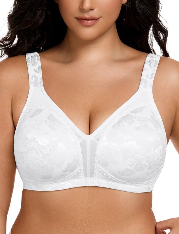 Wingslove Femme Soutien-Gorge Minimiseur Grande Taille Non Rembourré sans Armature Reggiseni du Quotidien