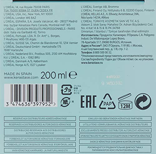 KÉRASTASE Résistance - Masque Force Architecte - Masque Capillaire Fortifiant & Réparateur - Technologie VITA-CIMENT® & Sève de Résurrection - Cheveux Abimés - Cassants & Fourchus - 200 ml (Lot de 2)