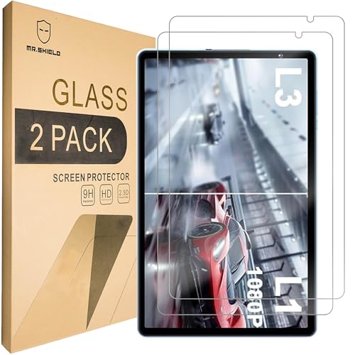 Mr.Shield Protector de Pantalla para Biegedy B22,10.1 Inch Cristal Vidrio Templado [2 Piezas] [9H...