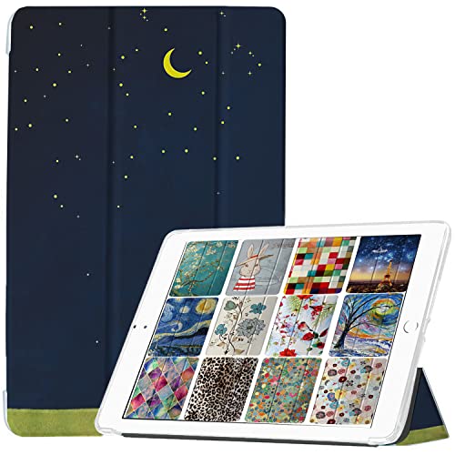 Old Model iPad 2nd Gen 9.7" 2011 TPU Cover A1395 A1396 A1397 MC769LL/A MC770LL/A MC954LL/A MC960LL/A MC979LL/A MC980LL/A MC989LL/A MC916LL/A MC981LL/A MC957LL/A MC755LL/A Printed Night Sky
