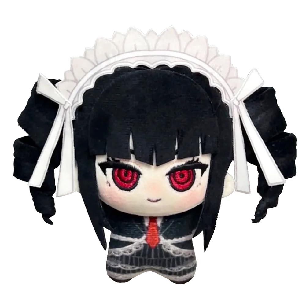 Anjinguang Nagito Komaeda Plush Figure Anime Enoshima Junko/Nanami Chiaki Plush Pendant 10CM Cute Stuffed Mini Pillow Cartoon Figurine Bag Accessories