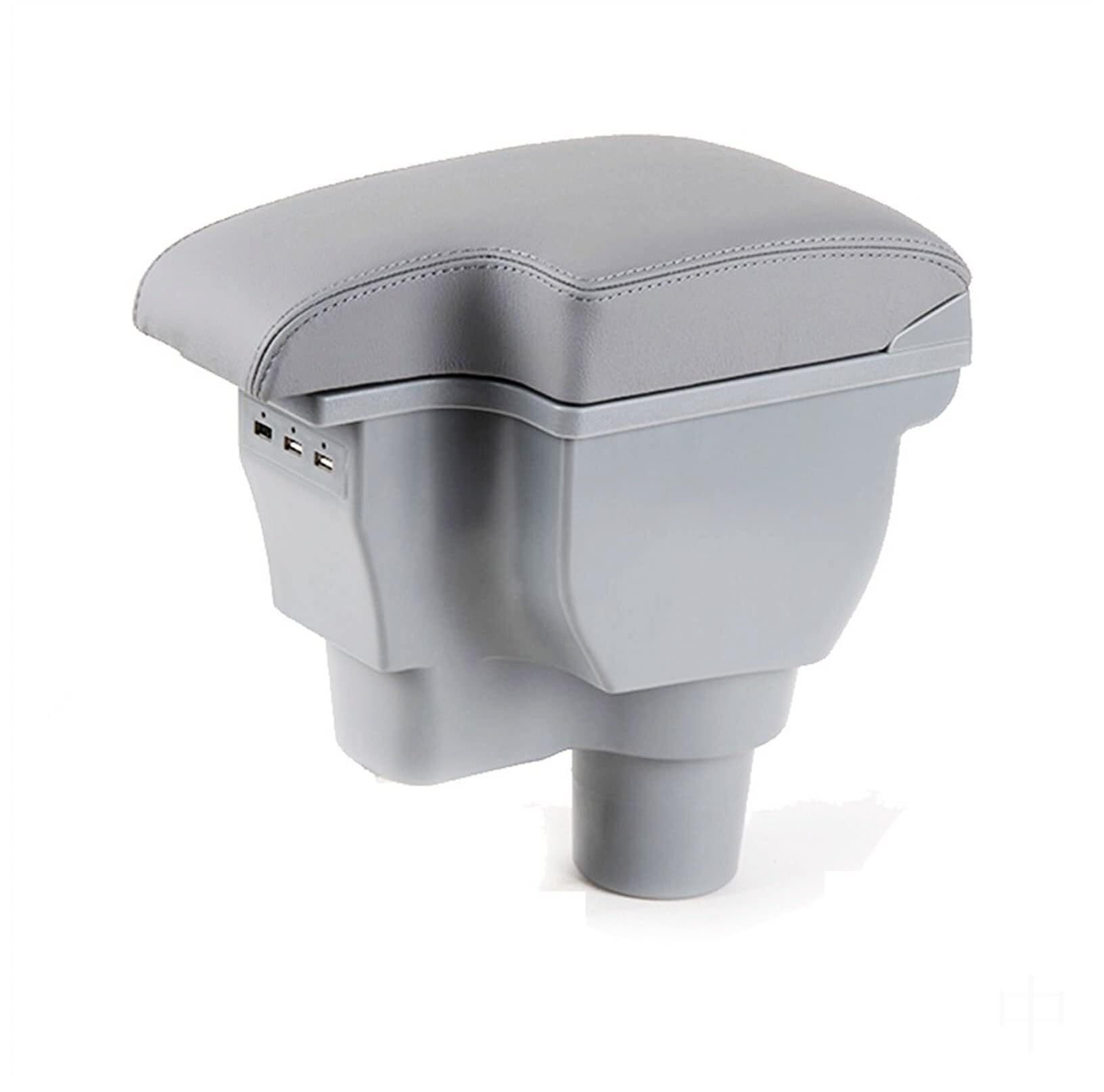GTDTKGANAK Storage Box For Kia For Rio X X-Line 2018-2021 Armrest For Box with Storage(A5 Gray Leather 17-20)