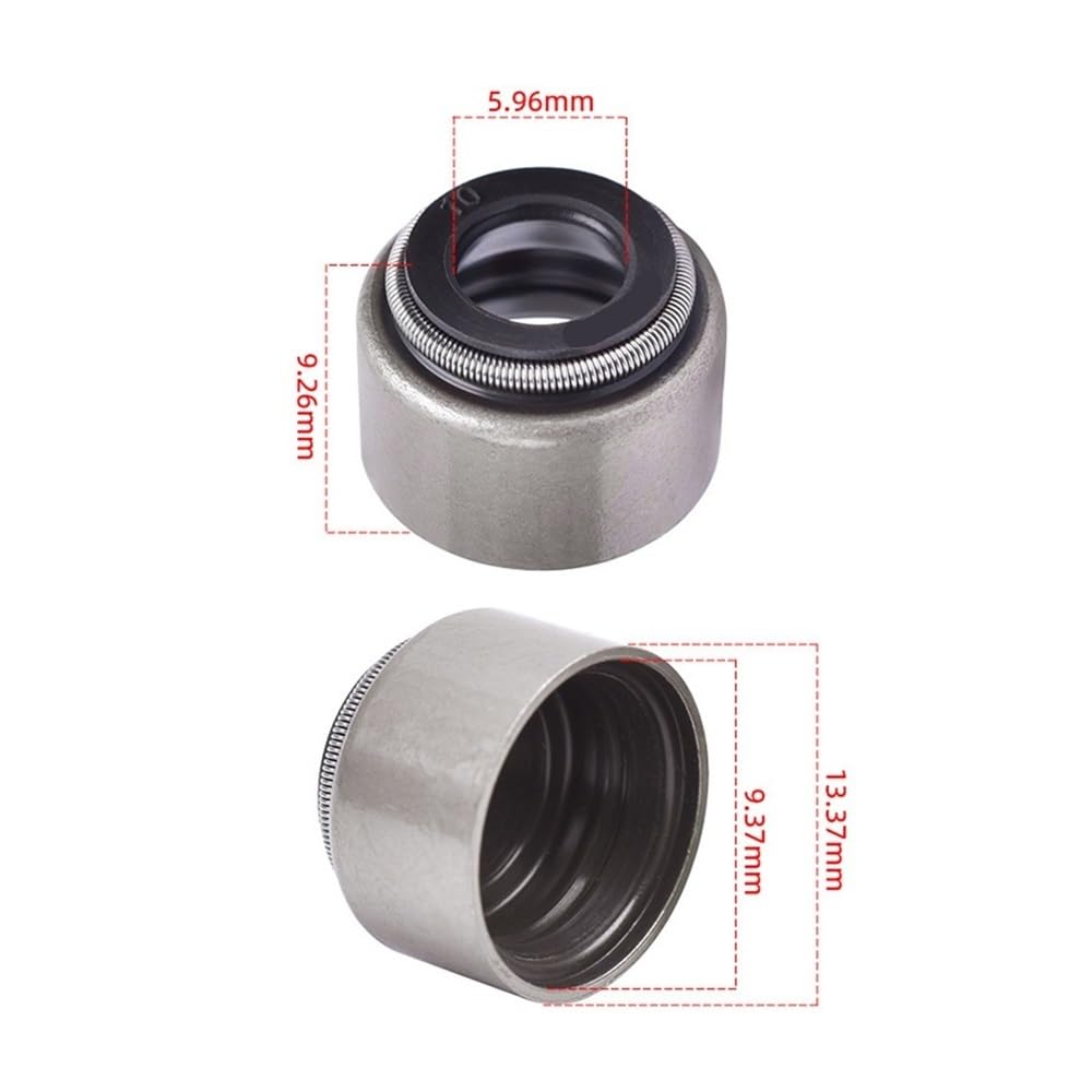 Joint d'huile de tige de valve 6 mm pour YA XT225 TT225 TTR225