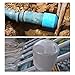 uxcell 50mm Schedule 50 PVC Pipe Cap Fitting, Slip End Caps DWV(Drain Waste Vent) Irrigation Swimming Pool Sound Deadening, Blue 6Pcs
