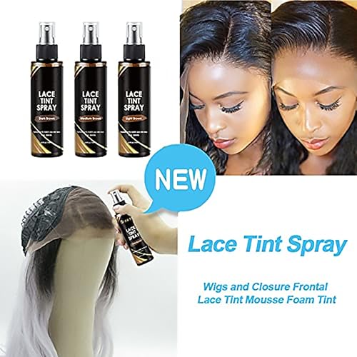 Grospe Lace Tint Spray para Cierres, Marrón Claro Cálido 100ml miniatura 3
