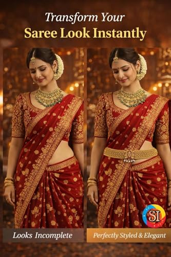 Image of Fresh Bite Box Dhaga Ring Original Mirror Work, Adjustable Waist Hip Belt Kamarbandh for Saree, Saree Belt, Gown & Dress, Sontada Patti Vadanam kamarband for Women 01