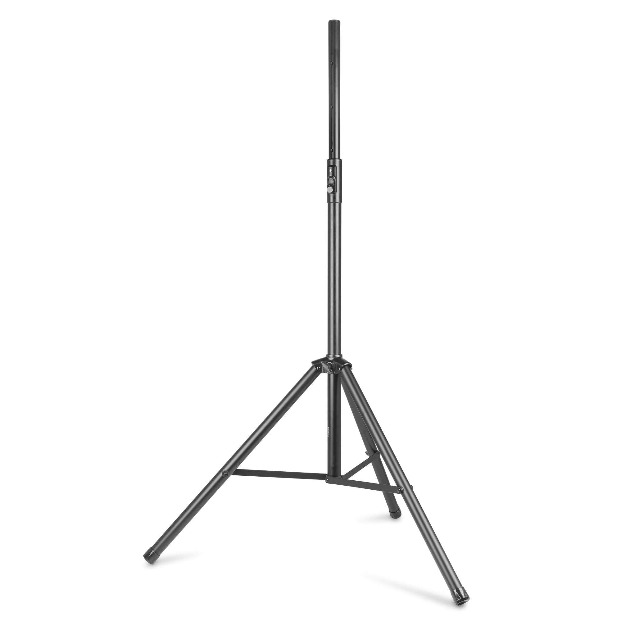 Vonyx LS08A - PA Lautsprecher Stativ (106-230cm) bis 50kg Tragkraft, Professioneller Boxenständer höhenverstellbar mit Auto-Lock & Luftdämpfung, 35mm Flansch, Dreibein Boxenstativ & Speaker Stand