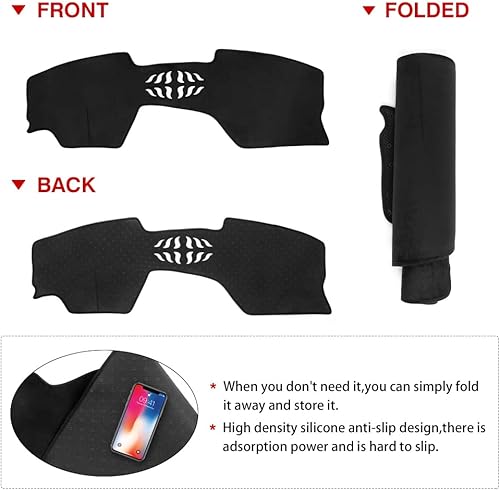 Miniatura 7 de Autorder Ajuste personalizado para cubierta de salpicadero Mazda 3 2019 2020 2021 2022 2023 Accesorios cubierta de salpicadero antideslizante