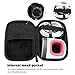 ProCase Carrying Case for Cricut Easy Press Mini/DODODUM EasyPress Mini Heat Press Machine, Shockproof Hard EVA Travel Carrying Case for Cricut/DODODUM Easy Press Mini and Accessories -Black