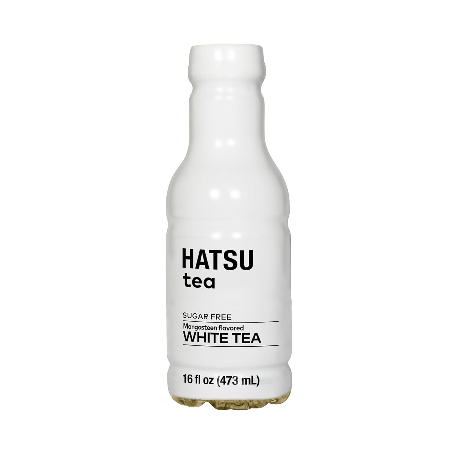 HATSU Sugar-Free White Tea – Mangosteen Blossom Flavor | Low-Calorie Iced Tea | 16.9 fl oz Bottles (Pack of 12)