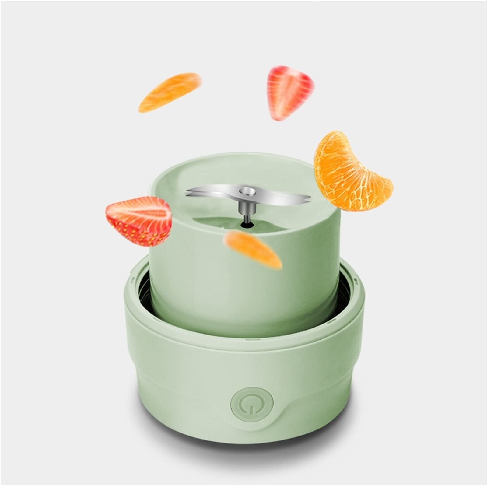 DieffematicJBJ Blender Portable Blender Mini Fruit Juicer Cup 300ML Personal Small Electric Juice Mixer Machine With USB Rechargeable