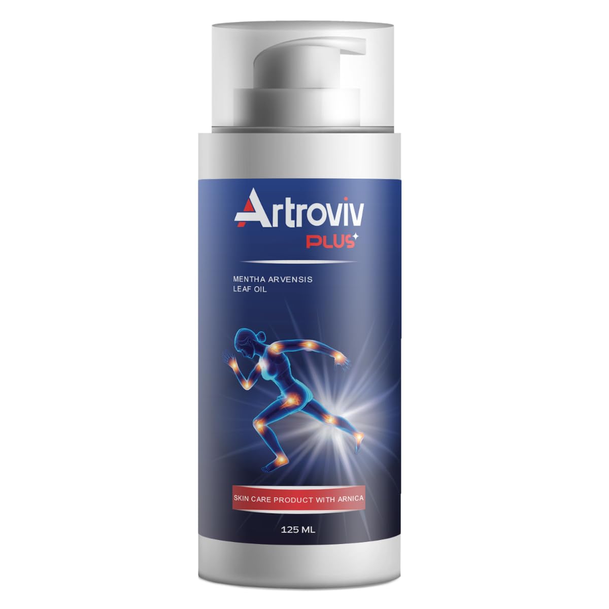 Artroviv Plus+ con Arnica Mexicana, Eucalipto Globulus e Mentolo -125 ml