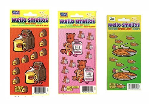 Mello Smello Sticker „Birthday Cake“ – Kratz & Riech Schokoladenduft, Für Scrapbooks
