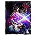 Manta de Franela Suave y cálida de Star Wars Fallen Samurai, Colcha de Invierno, Funda de sofá de Darth Vader (10 Opciones)