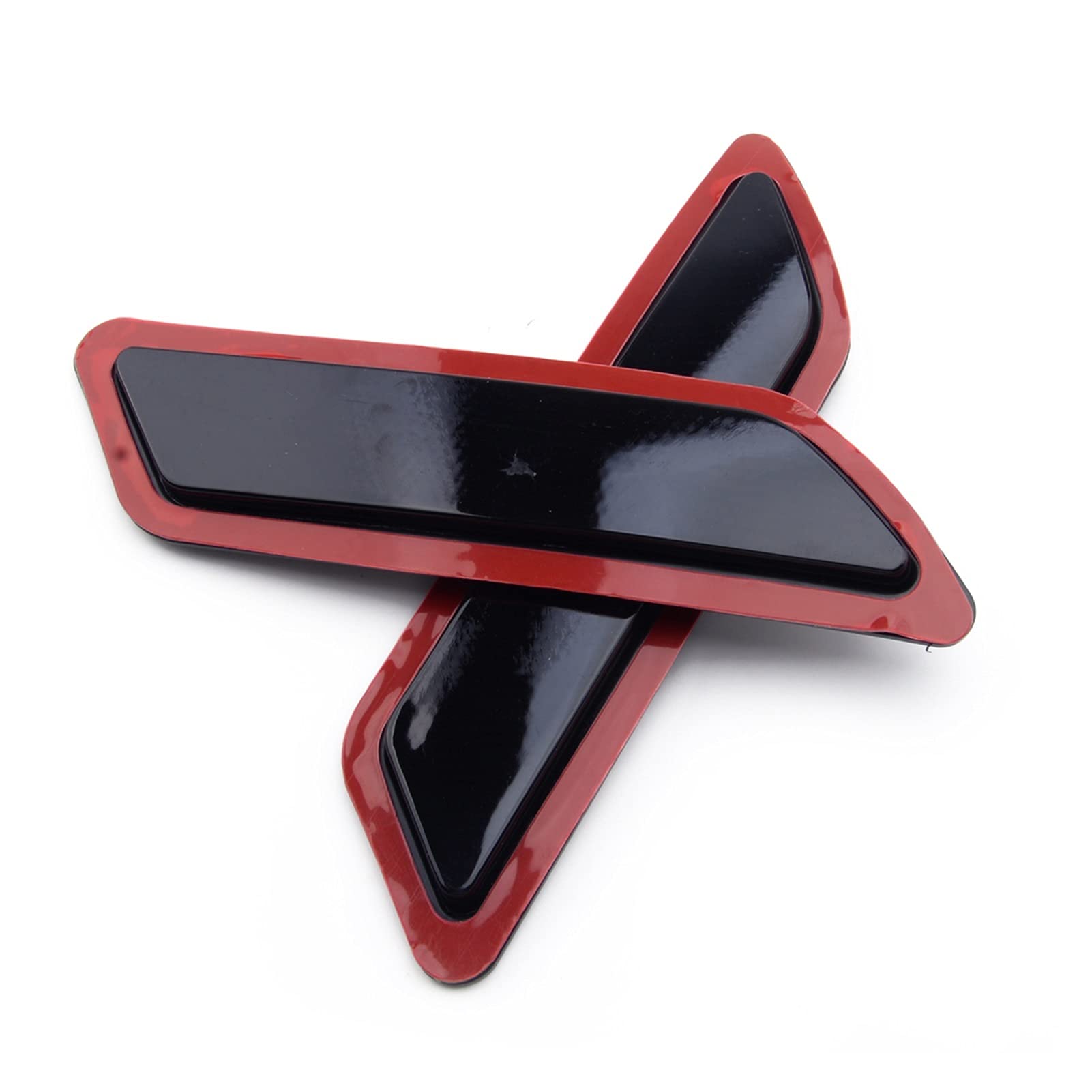 Star Firm 1 Paar Front-Seitenmarkierungs-Reflektor-Lampe, schwarze 