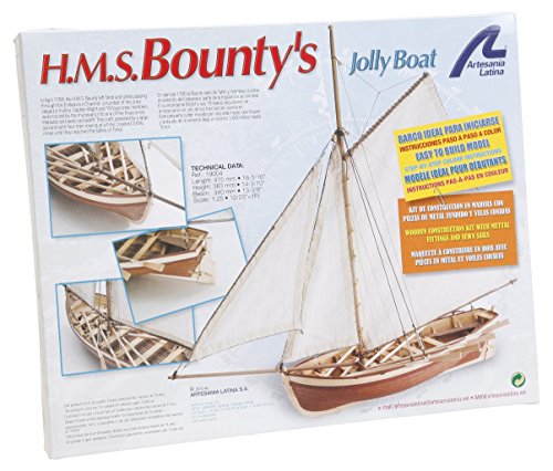 Artesania Latina 19004 - 1/25 HMS Bountys Jolle, Wasserfahrzeuge
