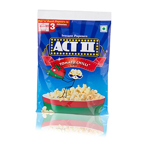 Image of ACT II Popcorn - Tomato Chilli, 59 g Pouch