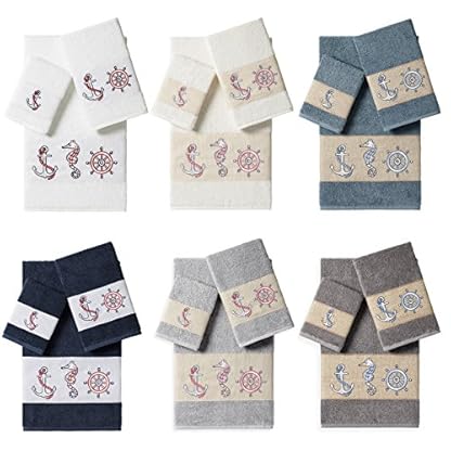 Linum Home Textiles Easton Handtuch-Set, 3-teilig, hellgrau – Bild 4