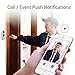 EZVIZ WiFi Video Doorbell, Night Vision, Two-Way Talk, PIR Motion Detection, Weather Proof, 180° Vertical FOV, Free 3-hour Cloud Storage(DB1)
