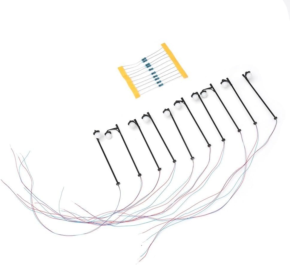 Model LED Lamps For HO Scale Railway Layouts