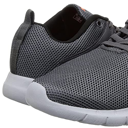 Image of Sparx Men SM-663 Dark Grey Neon Orange Sports Shoes (SX0663G DGNO 0006)