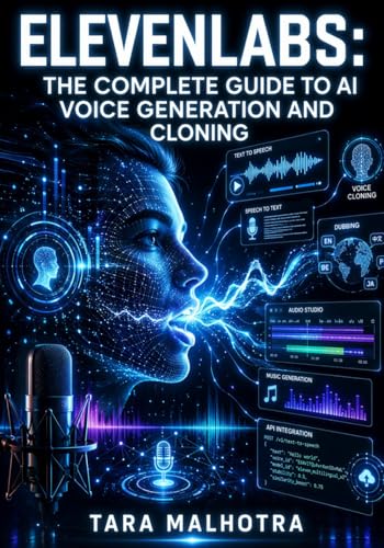 ELEVENLABS: THE COMPLETE GUIDE TO AI VOICE GENERATION AND CLONING: Text-to-Speech, Voice Design, Scribe Transcription, Dubbing, and Eleven Music for Creators and Developers