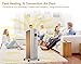 PELONIS Space Heater in Steel Cover, Portable Oil Heater with Thermostat, 24Hr Auto On/Off Timer, Remote, Oil Filled Radiator Full Room Heater with Tip Over & Overheat Protection for Indoor Use