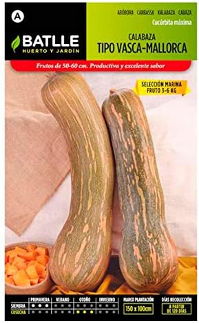 Semillas Batlle Pumpkin T. Vasca Sel. MARINA