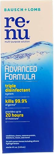Bausch Lomb Renu Fresh Solución multiusos - 4 oz paquete de 5