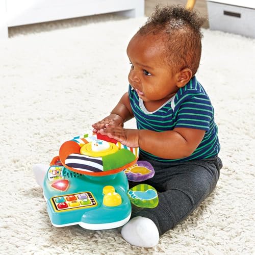 VTech Volant Baby Pilote Volant Voiture Enfant Interactif et Musical Éveil Sensoriel Jouet Poussette et Siège Auto Cadeau Bébé Dès Contenu en Français - vue 6