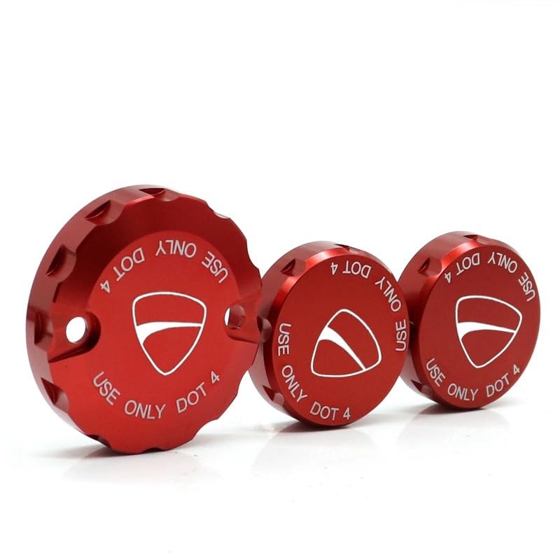 Tappo Serbatoio Freno Moto In Alluminio - Per BMW S1000R E S1000XR - Design Sportivo E Resistente - Foto 3