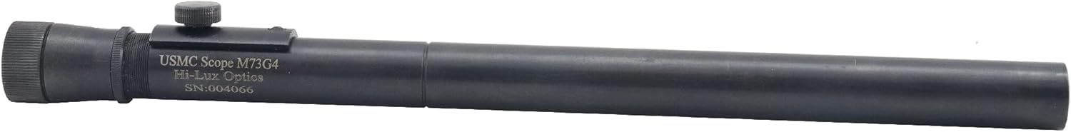 Malcolm M73G4 2.5X Rifle Scope – Weaver 330C Reproduction for 03A3 Springfield, 3/4" Tube, Fine Crosshair Reticle, CMP/NRA Legal
