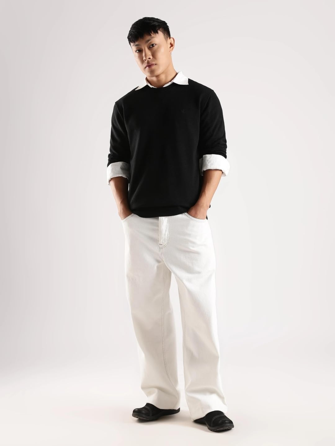 Calvin Klein Men's Smooth Cotton Crewneck Sweater
