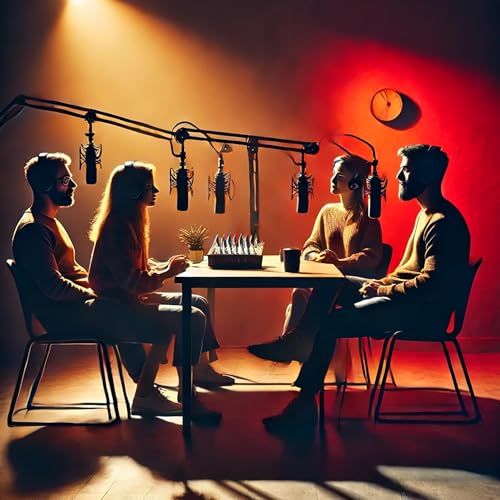 Tertulia sobre el podcast y tormentas solares