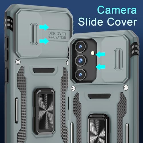 Coque Samsung S24 béquille rotative idéale pour streaming vidéo et protection écran incluse
